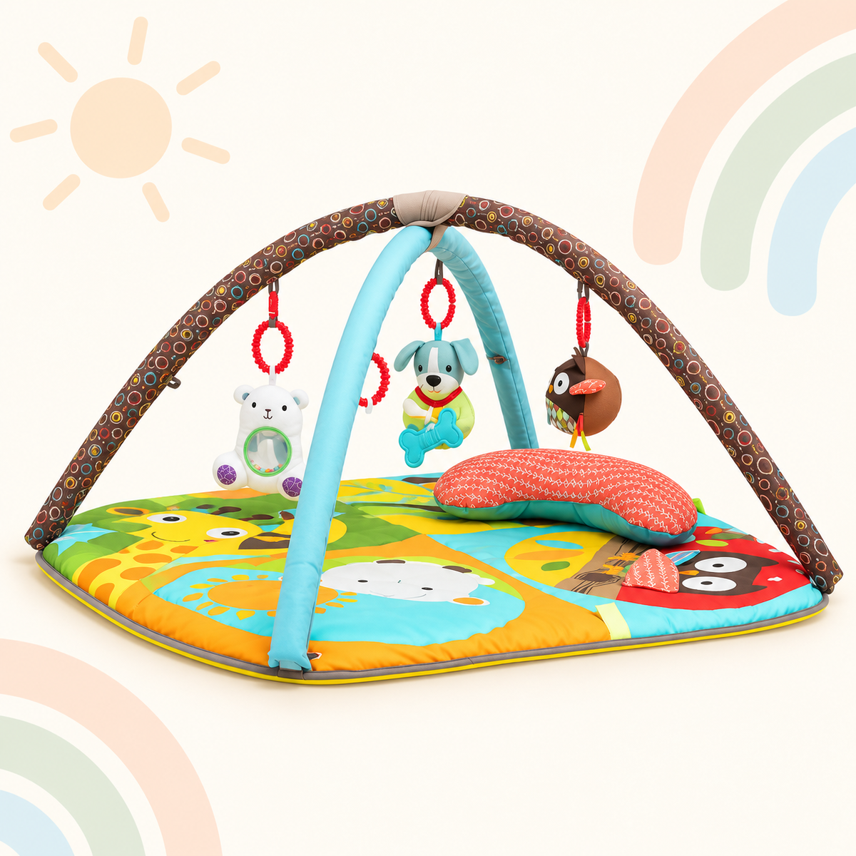 Little Explorer Zoo Play Gym